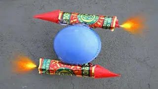 We Put Rockets On Cricket Ball | Diwali Special