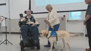 Canine Companions graduates dozens of dogs to help people with disabilities
