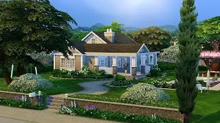 American Dream Family Home • The Sims 4 • No CC | Speed Build