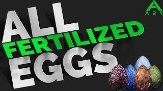 How to spawn all fertilized eggs | GFI Commands | Ark Survival Evolved