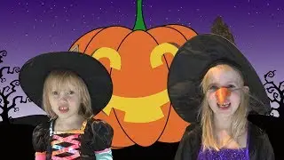 'Halloween' Head, Shoulders, Knees, and Toes (speeding up) - Children's Song
