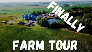 The wait is over it is now time for a tour of our family grain farm