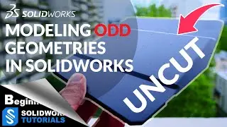 Measure & Modeling Odd Geometries in SolidWorks - (UNCUT)