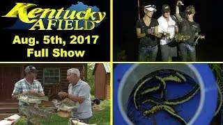 August 5th, 2017 Full Show - Frog Gigging, Fish Mounts and Catalpa Worm Fishing