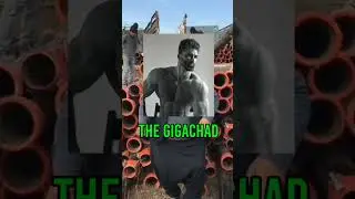 Gigachad version of Skbidi bop bop meme 