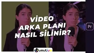 Premiere Pro'da Video Arka Planını Silme