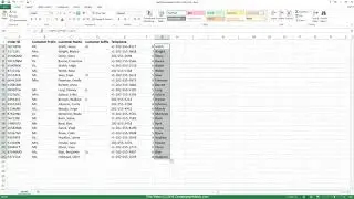 Text Manipulation in Microsoft excel