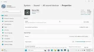 Stereo Mix Not Showing (Tidak Muncul) di Windows 11 ~ FIXED