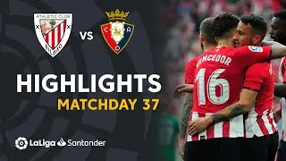 Resumen de Athletic Club vs CA Osasuna (2-0)