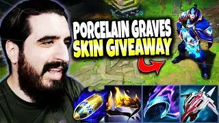 Playing Full Lethality Graves Top while Giveaway the Porcelain Graves OP SKIN 🔥