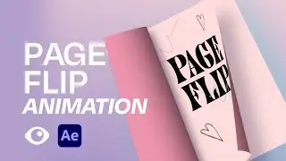 Page Flip Animation | Adobe After Effects