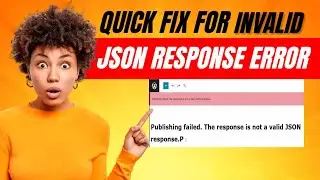 WordPress Publishing failed  The response is not a valid JSON response 