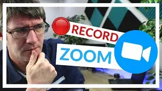 How to Record a meeting in Zoom (Video and Audio)