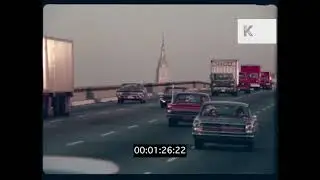 Late 1960s New York Freeway Traffic, 35mm