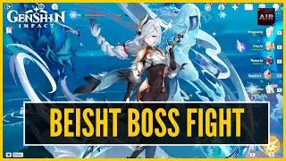 Genshin Impact - How To Solo Beisht | Boss Fight