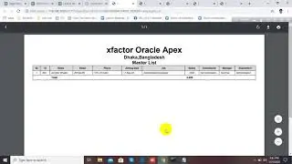 How to Create dynamic Parameterized BI Reports in Oracle Apex