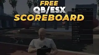 QB/ESX NEW SCOREBOARD *FREE* | FiveM Roleplay Scripts | FiveM Tutorial 2024 | MJ DEVELOPMENT