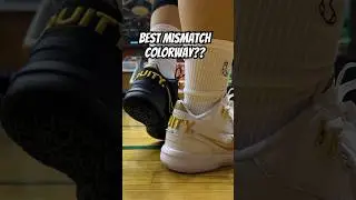 Does LeBron Have the Best Mismatching Hoop Shoe? 
