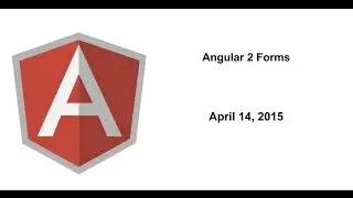 Angular 2 Forms