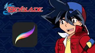 Tyson Granger - (Beyblade G-Revolution) - Procreate (Timelapse)