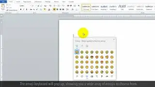 How to Insert Emojis in Microsoft Word