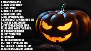 Best Halloween Songs Playlist 🎃 1 Hour Halloween Playlist 2024 👻 Halloween Party Music