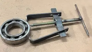 How to make bearing puller 10 ton homemade,hydraulic puller set repair for bearings in India