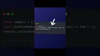 Map function in JavaScript #shorts