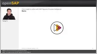 From insight to action with SAP Signavio Process Intelligence - W6U1 - SAP S/4HANA Signavio