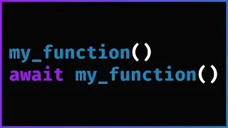 HYBRID sync/async functions in Python?!