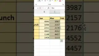 Quick and Easy Way of Moving Rows or Columns | No Cut and Paste & No Replacing #shorts