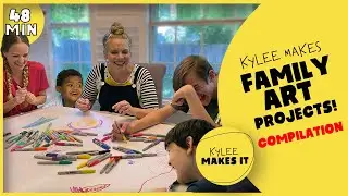 Family Art Projects for Kids | Fun kid-friendly collaborative art activities for groups & families!