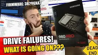 Samsung SSDs Dying! 980 Pro, 990, 970 EVO PLUS, PM9A1 Fails - Everything We Know So Far!