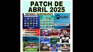 PATCH PES 2021 ATUALIZADO 2025 PS4 E PS5