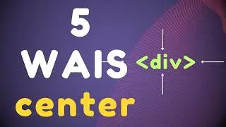 How to center a DIV in CSS - 5 ways to center element