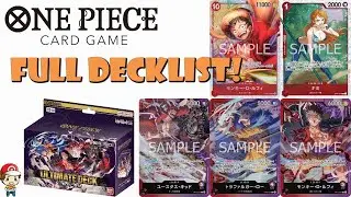 EVERY Card from ST-10 Officially Revealed! Complete Setlist! Best Starter Deck! (One Piece TCG News)
