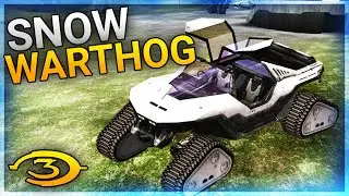 THIS NEW WARTHOG HAS DOORS & TANK TREADS - Halo 3 Mods #292