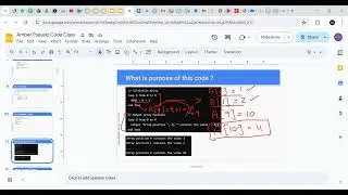 Understanding Pseudocode Logic: Arrays, Loops, and Conditions in IB CS | Class 3 | Part 1