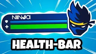 How To Make Fortnite Health Bar Overlay | FREE Download