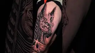 Best Anubis Tattoo Design Ideas in 2024 by Made Tatto Bali #tattoo #tattooink #tattooartist #ink