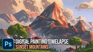 Seeking: Digital Painting Process