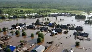 Наводнение. Прорыв дамбы в Иркутской области