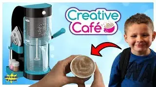 Creative Cafe Barista Bar At The Toy Cafe, Pretend Playtime With The Dream Team ToysReview, Rose Art
