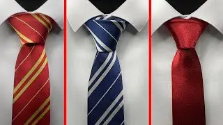 3 fastest and easiest ways to tie a tie!