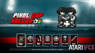 Pixel Cup Soccer Review - The new Atari VCS - Mockduck Plays Games