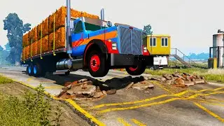 Weird Speed Bumps vs Cars #7 | BeamNG DRIVE