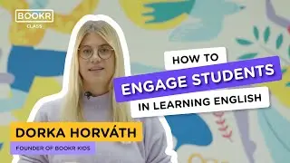 How does BOOKR Class engage students in learning English?