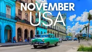 Places to visit in November in USA - Travel Video