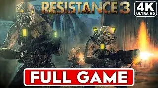 RESISTANCE 3 Gameplay Walkthrough FULL GAME [4K ULTRA HD PS3] - No Commentary