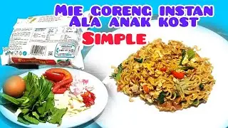 mie goreng instan ala anak kost simple
